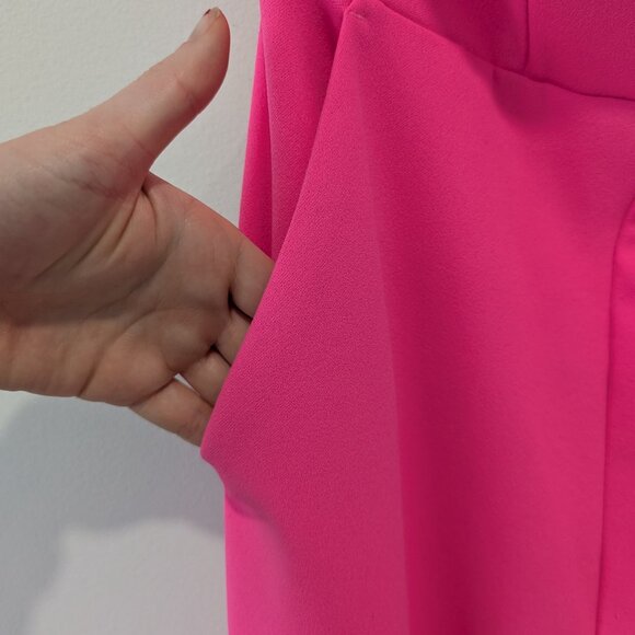 Express Hot Pink Jumpsuit - Picture 5 of 5